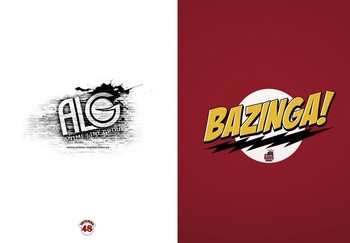 The Big Bang Theory тетрадь на скобе