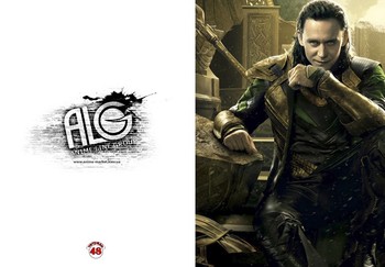 Loki зошит на скобі