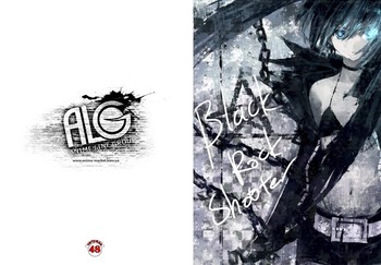 Black Rock Shooter зошит на спіралі