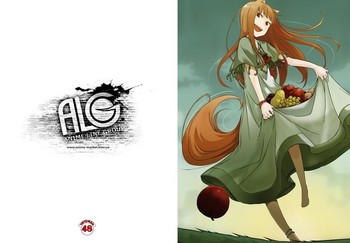 Spice & Wolf зошит на скобі