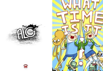 Adventure Time зошит на спіралі