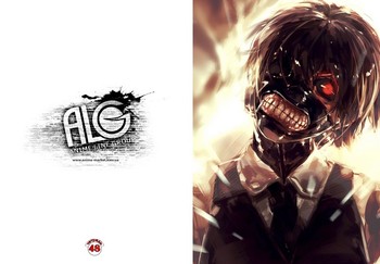 Tokyo Ghoul зошит на скобі