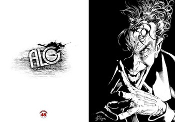 Joker зошит на скобі