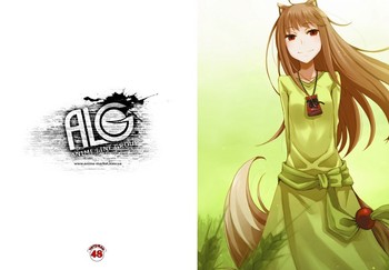 Spice & Wolf зошит на скобі