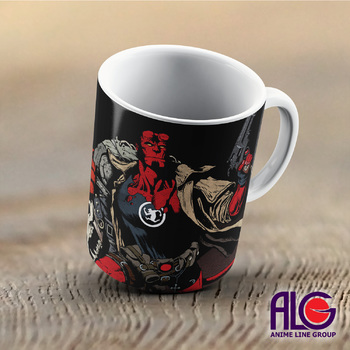 чашка Hellboy
