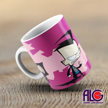 Чашка Invader Zim