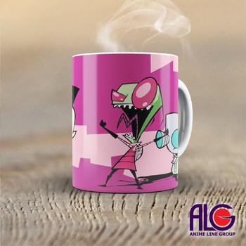 Чашка Invader Zim