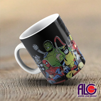 Чашка Superheroes
