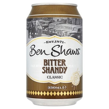 Ben Shaws Bitter Shandy Безалкогольний пивний лимонад (банка 330 мл)