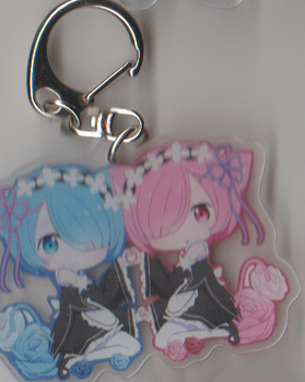 Акриловый брелок Re:Zero