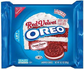 Печиво Oreo Червоний торт 303 г