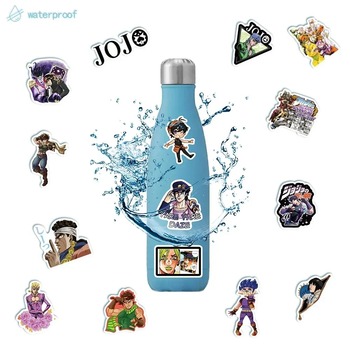 Стікерпак «Неймовірні пригоди ДжоДжо» | Набір яскравих наклейок JoJo’s Bizarre Adventure 50 шт