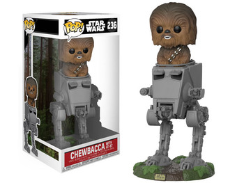 Фігурка-башкотряс Funko Чубакка і AT-ST Зоряні Війни | Chewbacca with AT-ST Star Wars