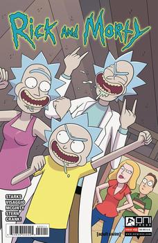 Rick and Morty # 55 Cover A Regular Marc Ellerby Cover