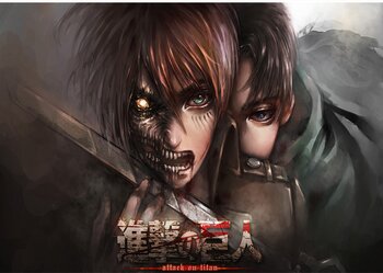 Плакаты A3 Attack on Titan / Атака Титанов 005