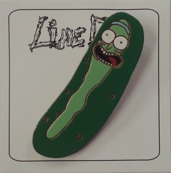 Дерев’яний значок Огірок Рік (Рік і Морті) | Pickle Rick (Rick and Morty)
