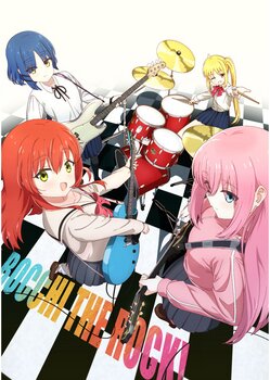 Плакаты A3 Bocchi the Rock / Одинокая рокерша! 010