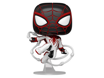Фігурка-башкотряс Funko Людина-Павук Майлз Моралес | Spider-Man Miles Morales Track Suit Gamerverse