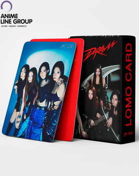 Ломо Карты Lomo Card Aespa Drama 4th Mini Album 55 штук