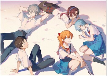 Плакати А3 Evangelion / Євангеліон 003