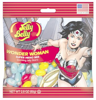 Конфеты Jelly Belly Super Hero Mix Wonder Woman