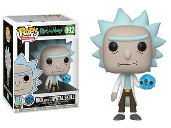 Фігурка Funko Рік з кришталевим черепом (Рік і Морті) | Rick with Crystal Skull (Rick and Morty)