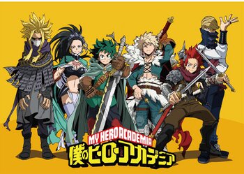 Постеры A3 Boku no Hero Academia / Моя Академия 001