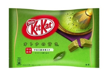 KitKat Зелений чай (велика упаковка)
