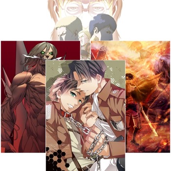 Плакаты A3 Attack on Titan / Атака Титанов 018