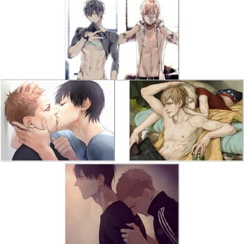 Плакати А3 Yaoi / Яой 004