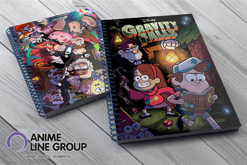 Скетчбук Gravity Falls
