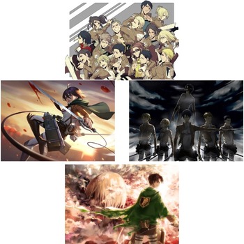 Плакаты A3 Attack on Titan / Атака Титанов 003