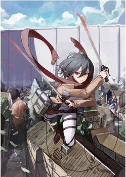 Плакати А3 Attack on Titan / Атака Титанів 023
