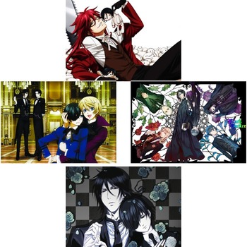 Плакати А3 Black Butler / Темний дворецький 001