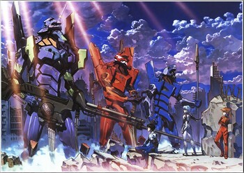 Постеры A3 Evangelion / Евангелион 001
