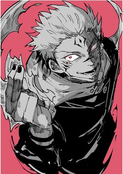 Плакаты A3 Jujutsu Kaisen / Магическая битва 015