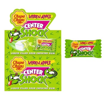 Жувальна гумка Chupa Chups Center Shock Hidden Apple