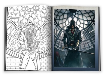 Assassin's Creed. Офіційна розмальовка