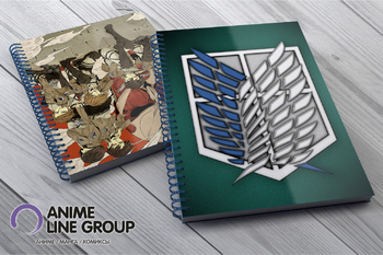 Скетчбук Shingeki no Kyojin