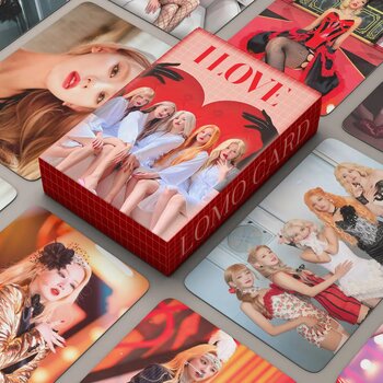 Ломо Карты Lomo Card (G)I-DLE I Love Джи-Айдл 50 штук