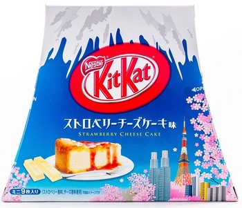 KitKat Упаковка Клубничный Чизкейк