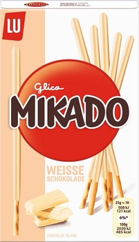 Mikado Білий шоколад 75 г.