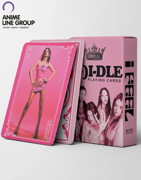 Игровые карты Playing Card (G)I-DLE I Feel, 54 штуки