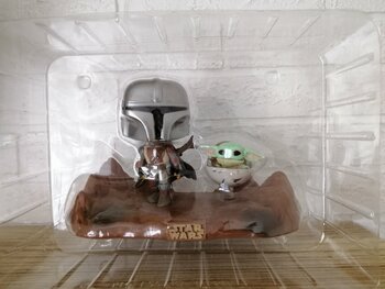 Диорама Funko Мандалорец и Дитя Звёздные Войны | The Mandalorian with The Child Star Wars [#390]