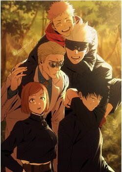 Плакати А3 Jujutsu Kaisen / Магічна битва 010