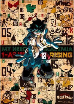 Постеры A3 Boku no Hero Academia / Моя Академия 011