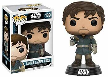 Фігурка-башкотряс Funko Капітан Касіян Андор Зоряні Війни Ізгой-один | Captain Cassian Andor Star Wars Rogue One