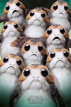 Официальный постер Порг Звёздные Войны | Porg Star Wars