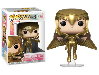 Фігурка Funko Чудо-жінка 1984 (Золоті Обладунки) | Wonder Woman тисяча дев'ятсот вісімдесят чотири (Golden Armor Flying)