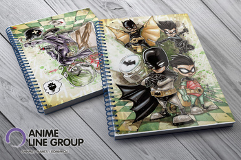 Скетчбук Batman Family